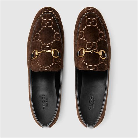 gucci jordaan gg loafer|gucci jordaan velvet loafer.